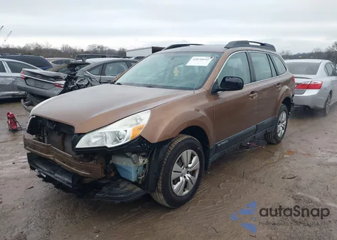 2013 Subaru Outback 2.5I from USA, damaged, VIN 4S4BRCAC2D3322342
